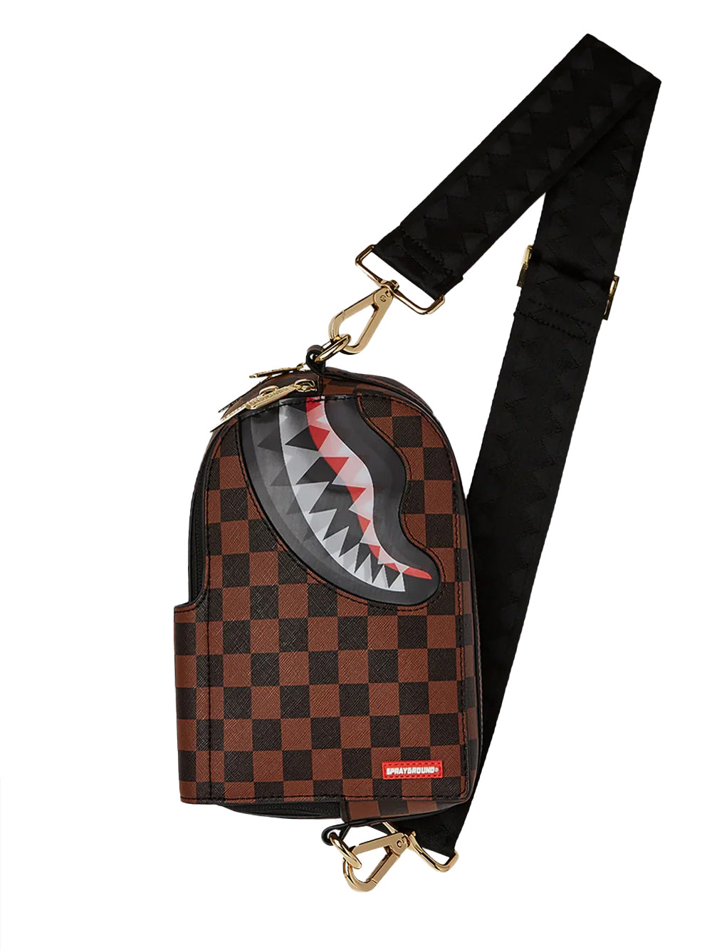 SPRAYGROUND Unisex Shoulder Bag 910B6521NSZ Brown | Cool Culture