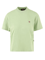 T-shirt Donna verde con logo, Dickies