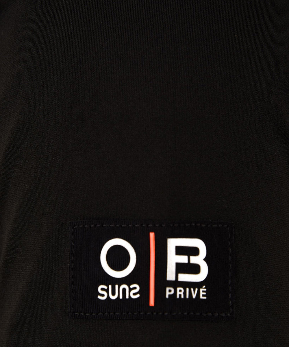 T-shirt Uomo girocollo Montreal Nero, Suns, logo