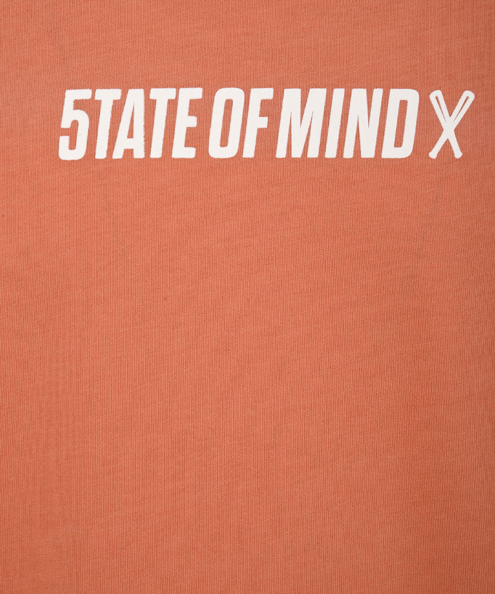 T-shirt 5TATE OF MIND Uomo M003 Rosa