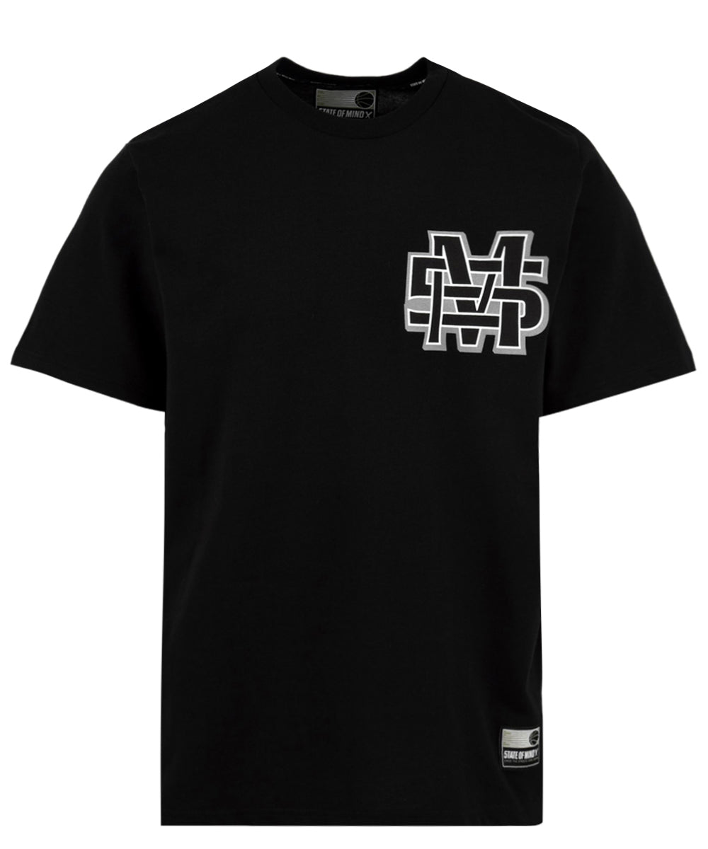 T-shirt 5TATE OF MIND Uomo M066 Nero