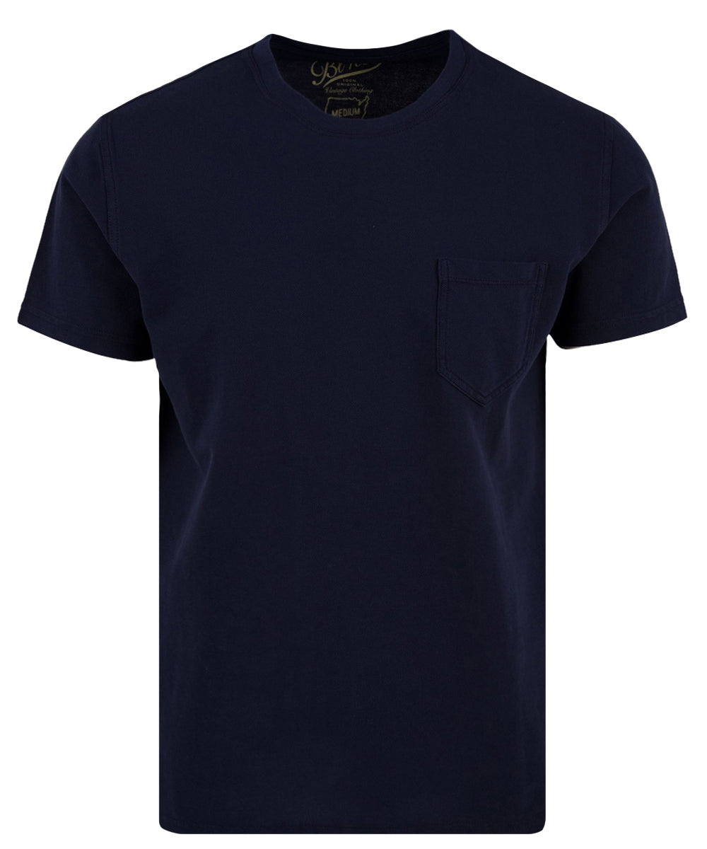 T-shirt BL'KER Uomo BLKM-1003 MC ORCHARD Blue