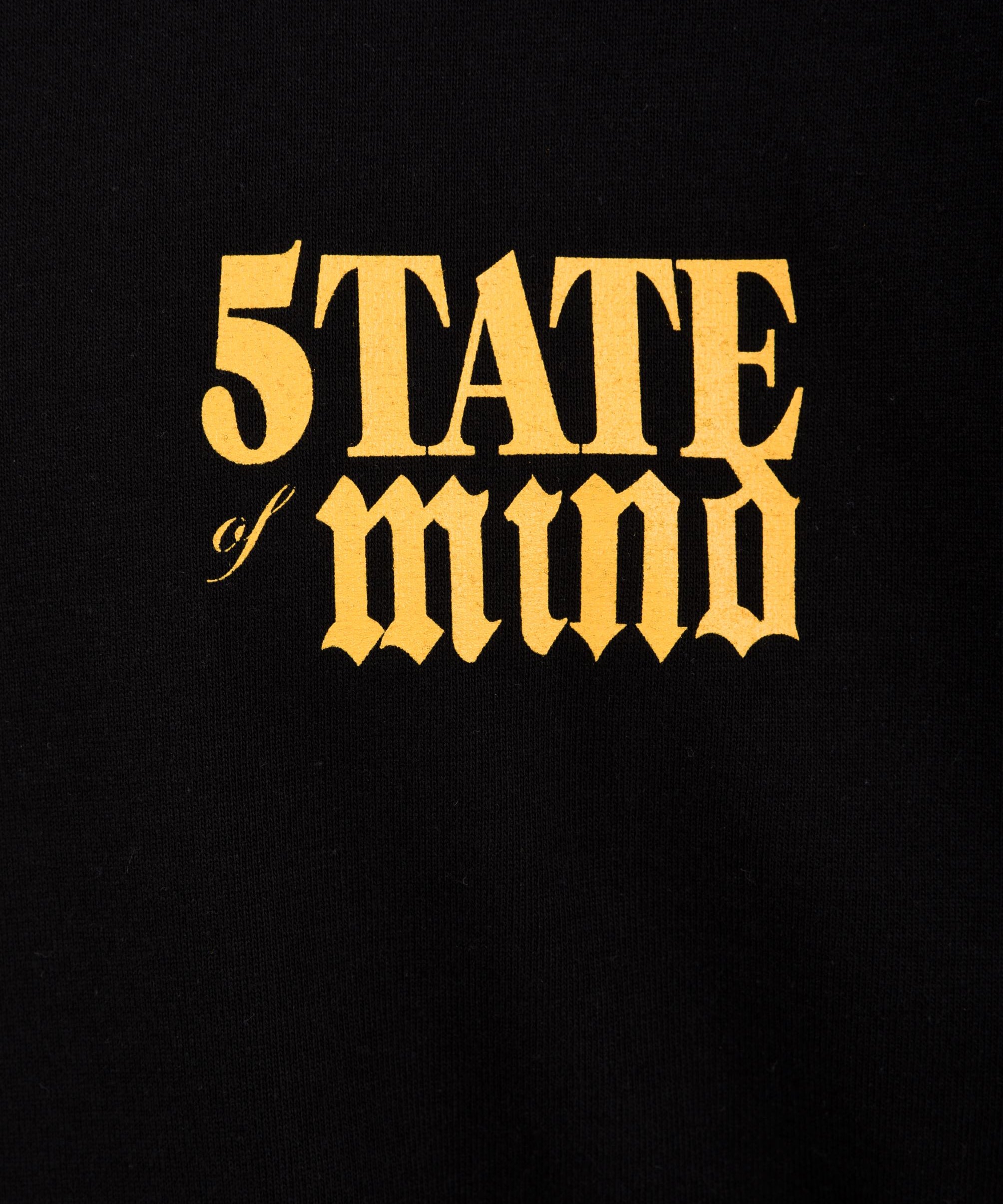 T-shirt 5TATE OF MIND Uomo TSSOM4122 Nero