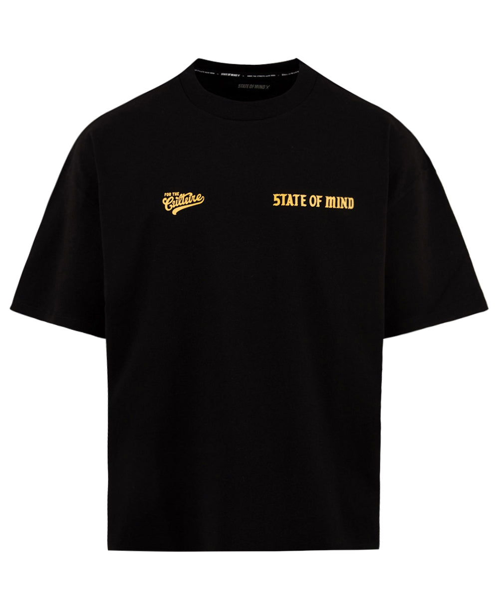 T-shirt 5TATE OF MIND Uomo TSSOM4133 Nero