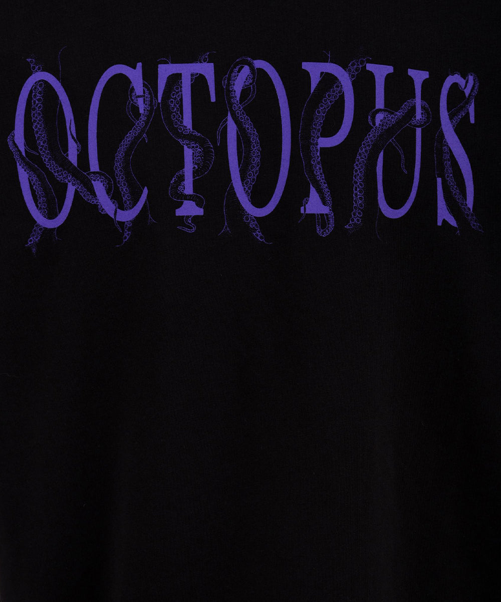 T-shirt OCTOPUS Uomo 24SOTS02 Nero