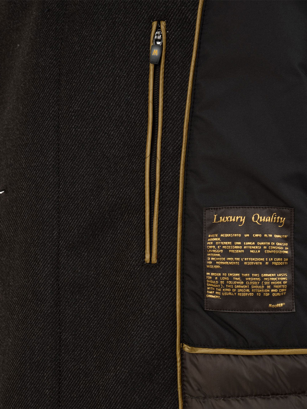 Giubbotto MOORER Uomo VELIO PICOT Blue