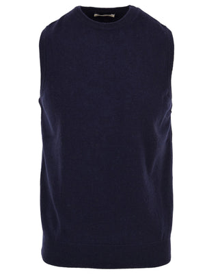 Maglione Gilet FILIPPO DE LAURENTIIS Uomo - Blue