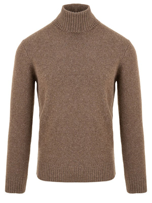 Maglione collo alto FILIPPO DE LAURENTIIS Uomo - Marrone