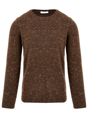 Maglione girocollo FILIPPO DE LAURENTIIS Uomo - Marrone