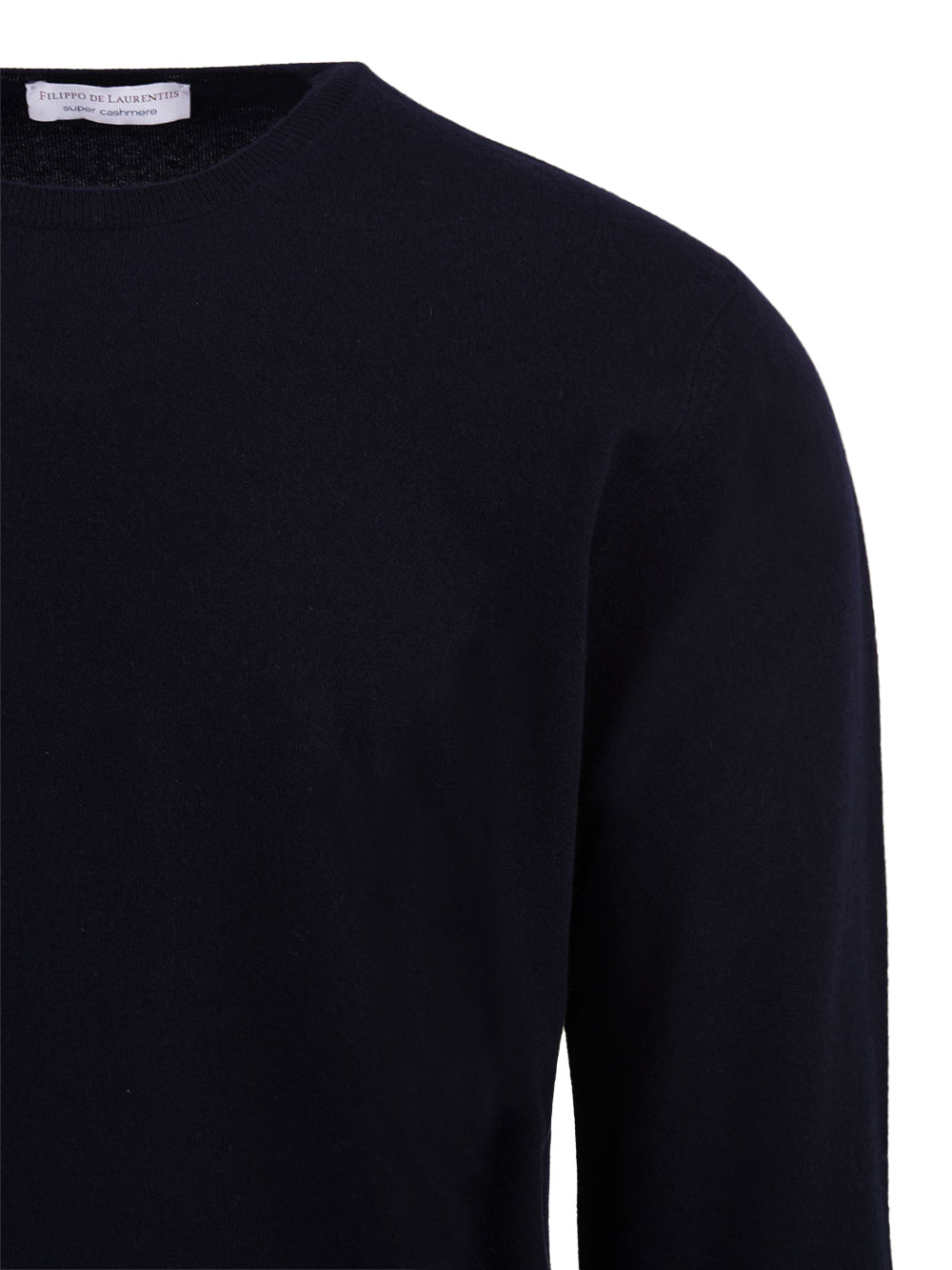 Maglione girocollo in Cashmere FILIPPO DE LAURENTIIS Uomo - Blue