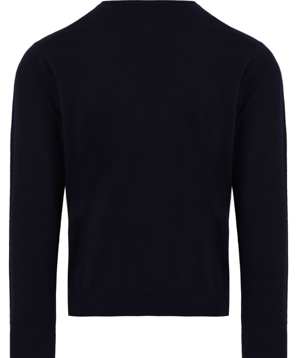 Maglione girocollo in Cashmere FILIPPO DE LAURENTIIS Uomo - Blue