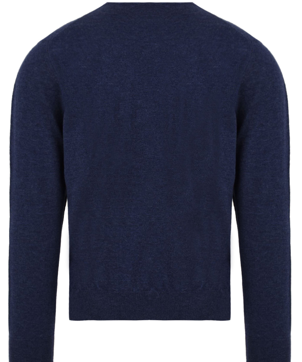 Maglione girocollo in Cashmere FILIPPO DE LAURENTIIS Uomo - Blue