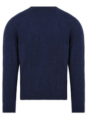 Maglione girocollo in Cashmere FILIPPO DE LAURENTIIS Uomo - Blue