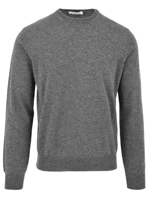 Maglione girocollo in Cashmere FILIPPO DE LAURENTIIS Uomo - Grigio
