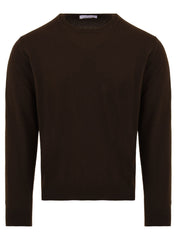Maglione girocollo in Cashmere FILIPPO DE LAURENTIIS Uomo - Marrone