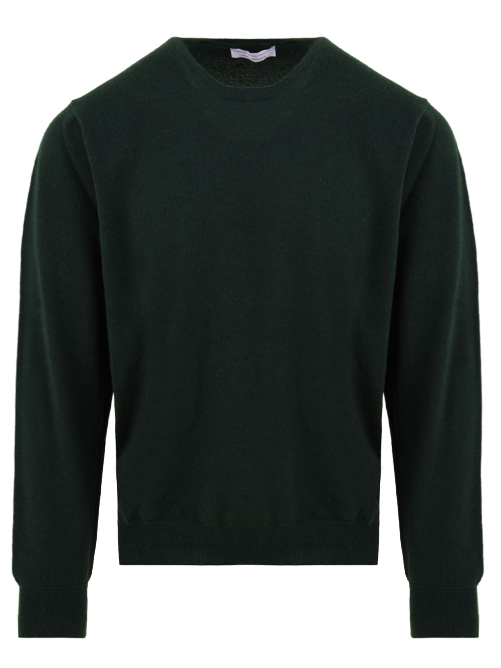 Maglione girocollo in Cashmere FILIPPO DE LAURENTIIS Uomo - Verde