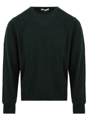 Maglione girocollo in Cashmere FILIPPO DE LAURENTIIS Uomo - Verde