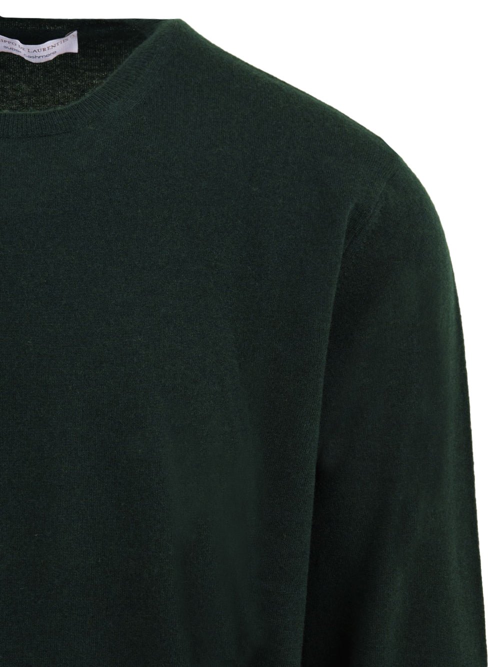 Maglione girocollo in Cashmere FILIPPO DE LAURENTIIS Uomo - Verde