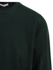 Maglione girocollo in Cashmere FILIPPO DE LAURENTIIS Uomo - Verde