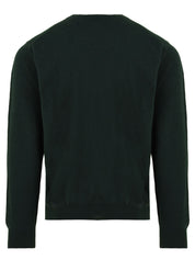 Maglione girocollo in Cashmere FILIPPO DE LAURENTIIS Uomo - Verde