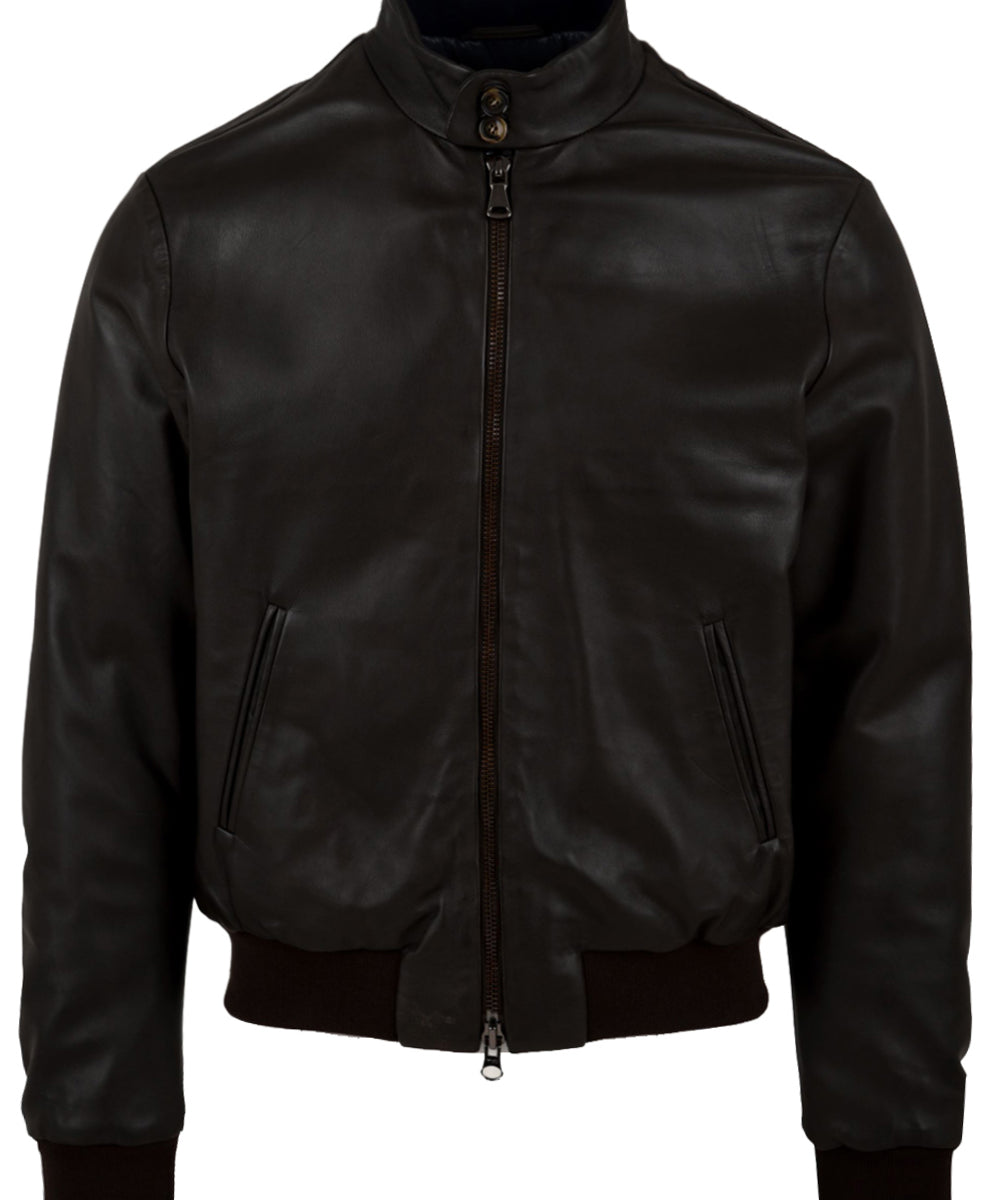 00s a.f. 五月蝿い japanese label leather jacket