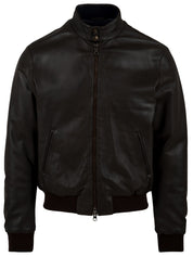 Giubbotto THE JACK LEATHERS Uomo ELVIS Marrone