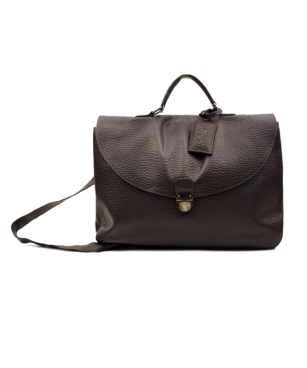 Borsa Simple Brief THE JACK LEATHERS Unisex - Marrone