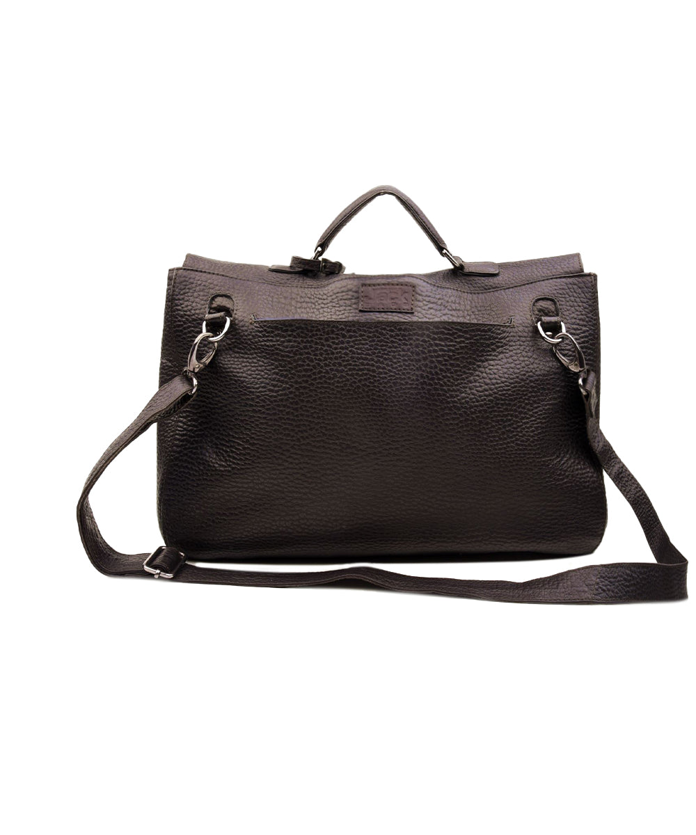 Borsa Simple Brief THE JACK LEATHERS Unisex - Marrone
