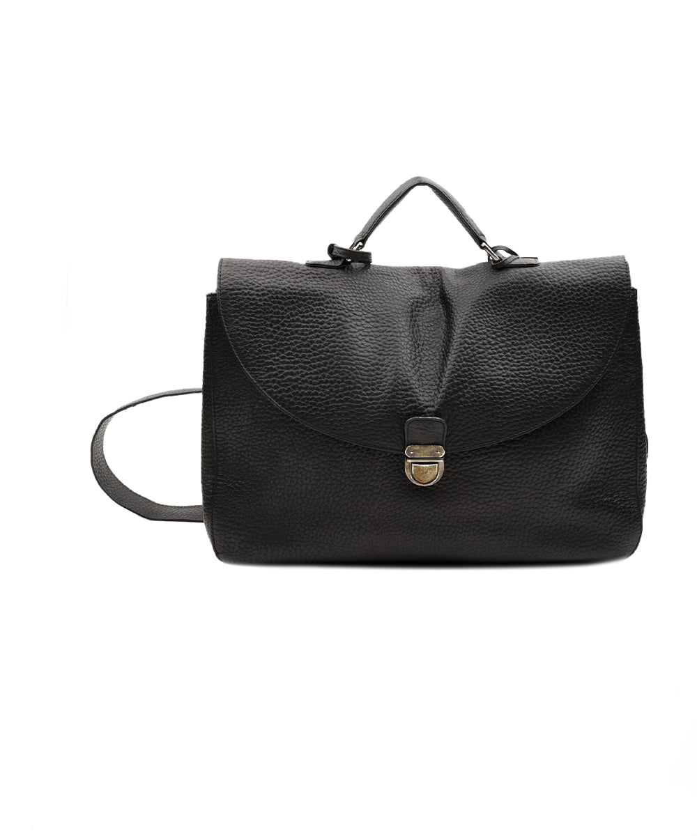 Borsa Simple Brief THE JACK LEATHERS Unisex - Nero