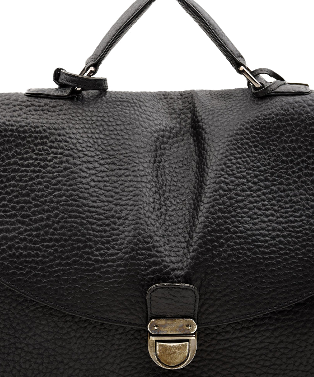 Borsa Simple Brief THE JACK LEATHERS Unisex - Nero