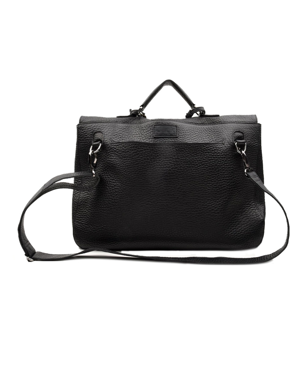 Borsa Simple Brief THE JACK LEATHERS Unisex - Nero