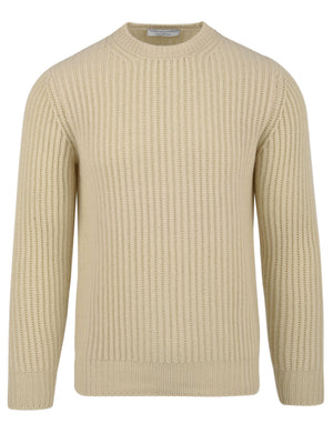 Maglione girocollo cashmere FILIPPO DE LAURENTIIS Uomo - Panna