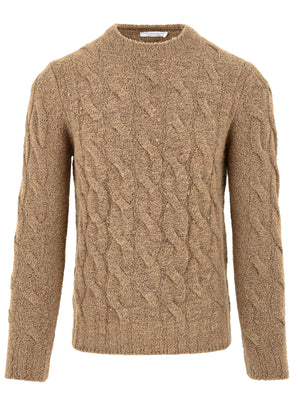 Maglione Girocollo FILIPPO DE LAURENTIIS Uomo - Marrone