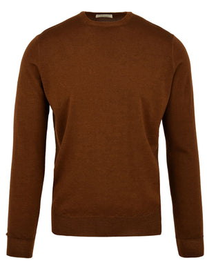 Maglione Girocollo Nuvola FILIPPO DE LAURENTIIS Uomo - Ruggine