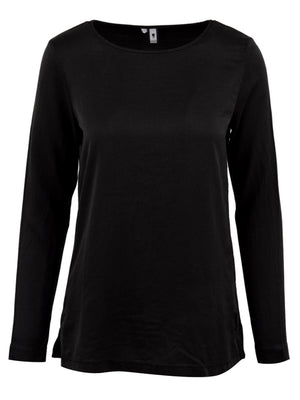 EUROPEAN CULTURE T-shirt Female 379U 6629 Black