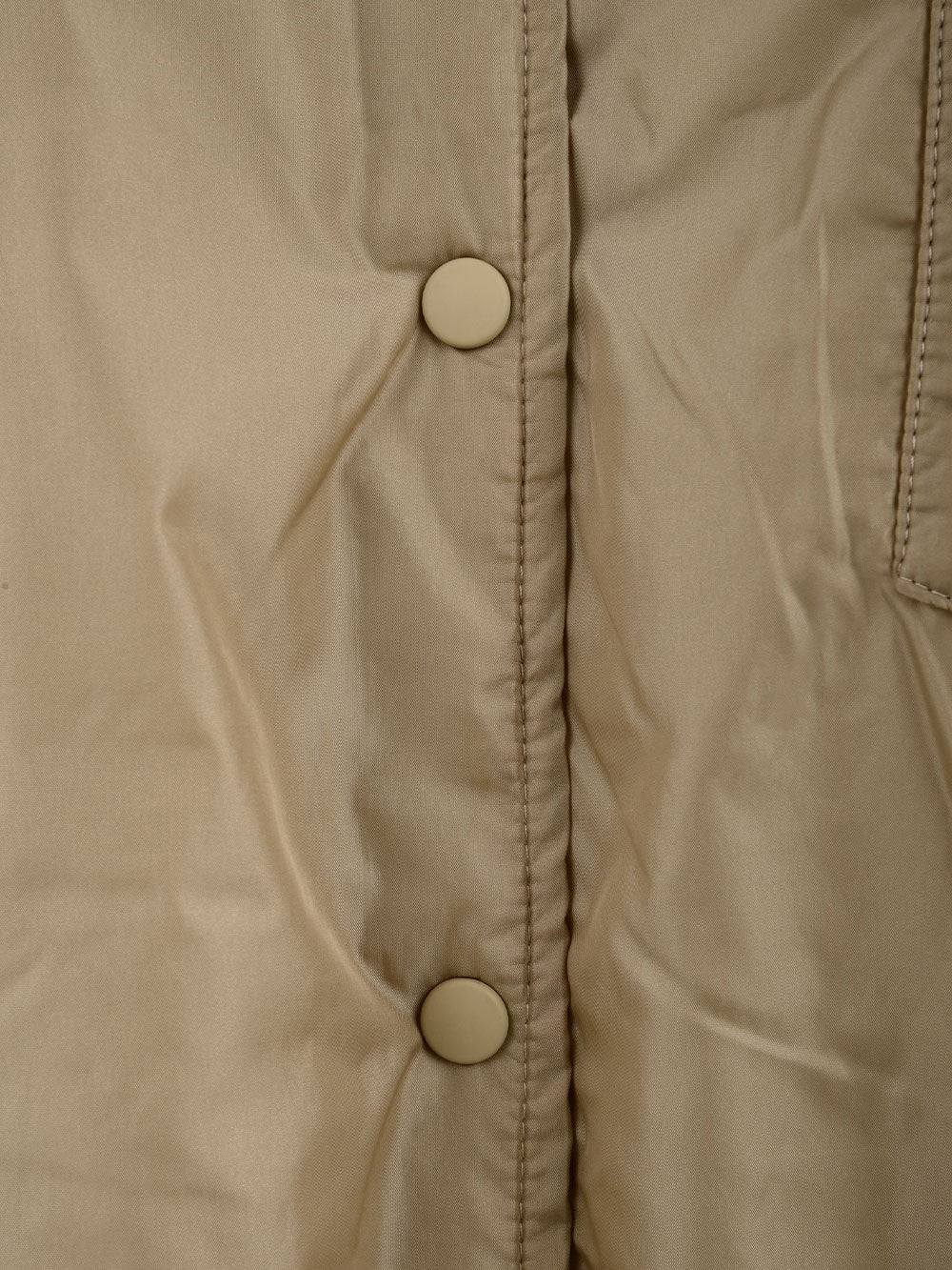 Camicia Donna con taschino sul petto Beige