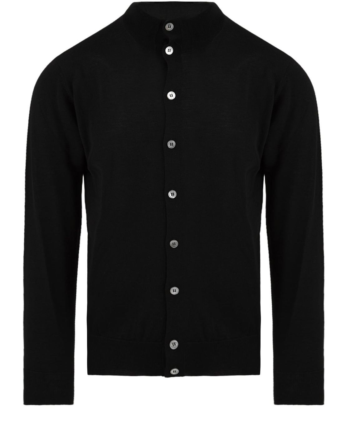 Cardigan Blusotto con bottoni FILIPPO DE LAURENTIIS Uomo - Nero