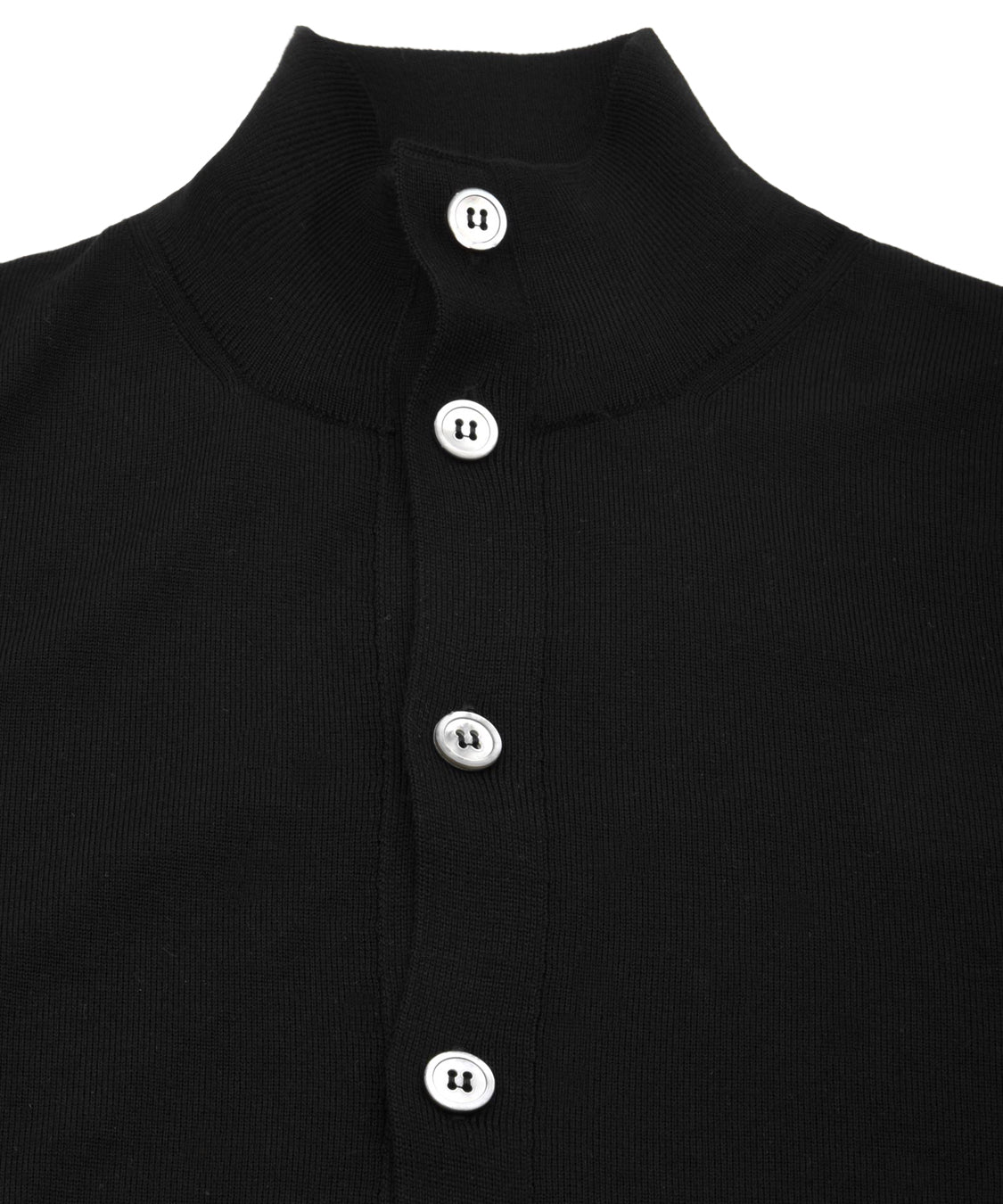 Cardigan Blusotto con bottoni FILIPPO DE LAURENTIIS Uomo - Nero