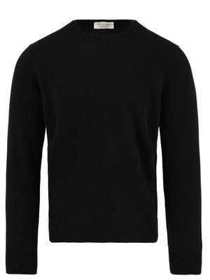 Maglione Uomo nero a girocollo