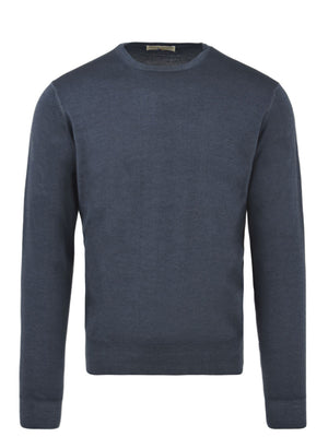 Maglione Girocollo Nuvola FILIPPO DE LAURENTIIS Uomo - Blue