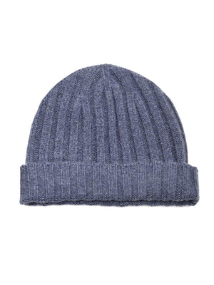 Cappello Uomo a coste azzurro