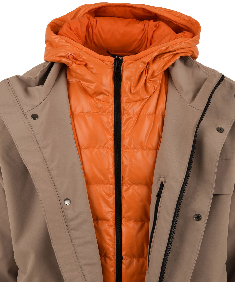 Giubbotto DUVETICA Uomo VUDJ90145 Beige
