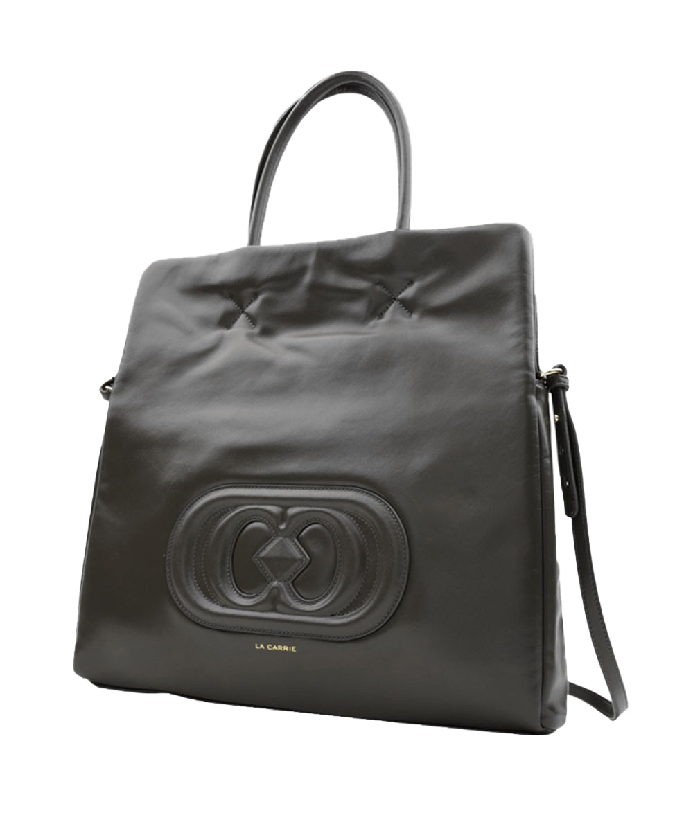 Borsa LA CARRIE Donna 142-MG-191-LEA Grigio