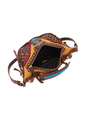 Borsa LA CARRIE Donna 142M-WL-342-SCT Marrone