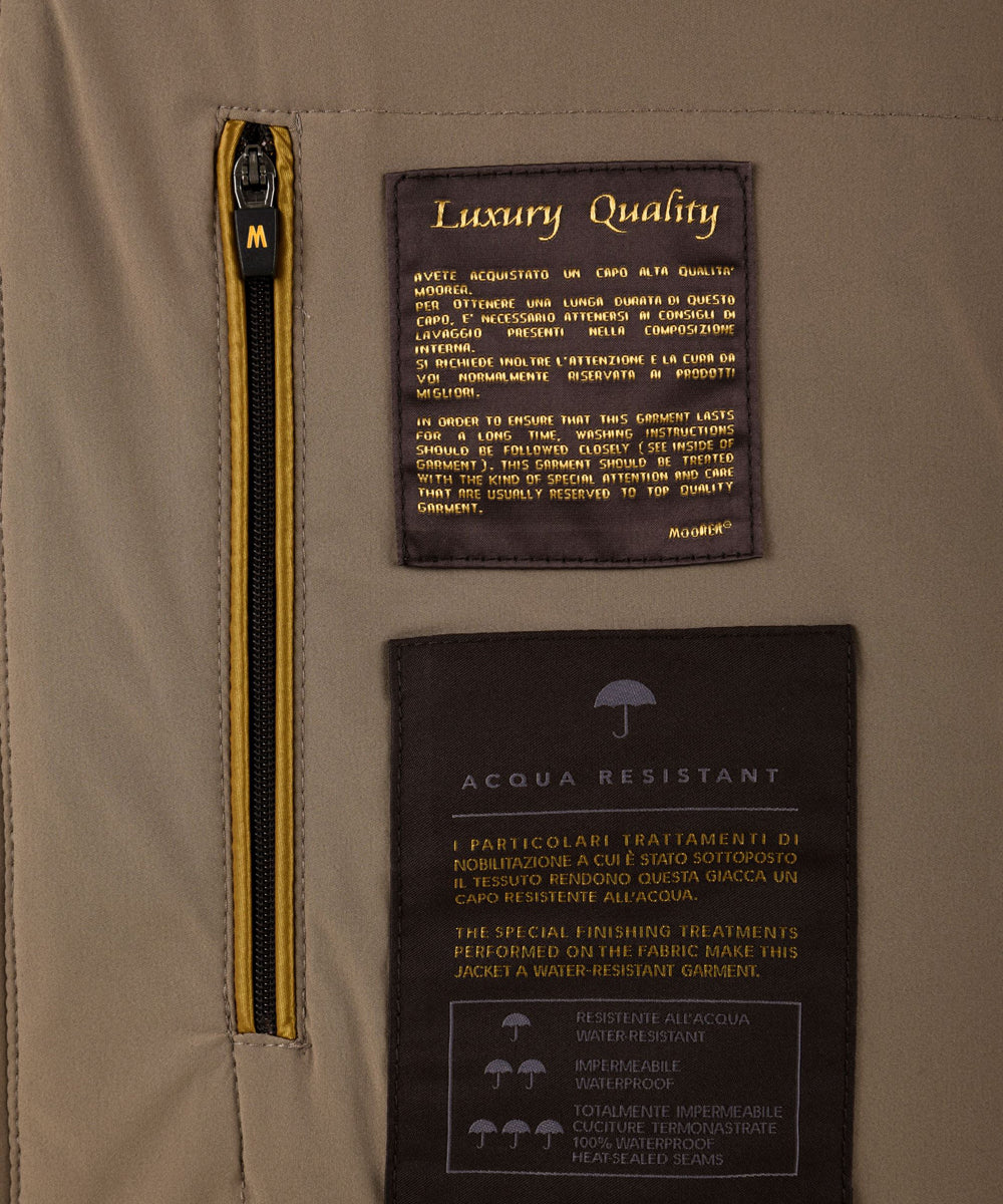 Gilet MOORER Uomo OLIVER-KN Marrone