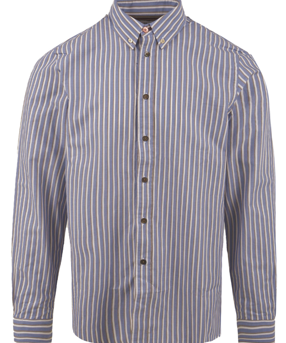 Camicia PAUL SMITH Uomo M2R-599R-N22210 Blue