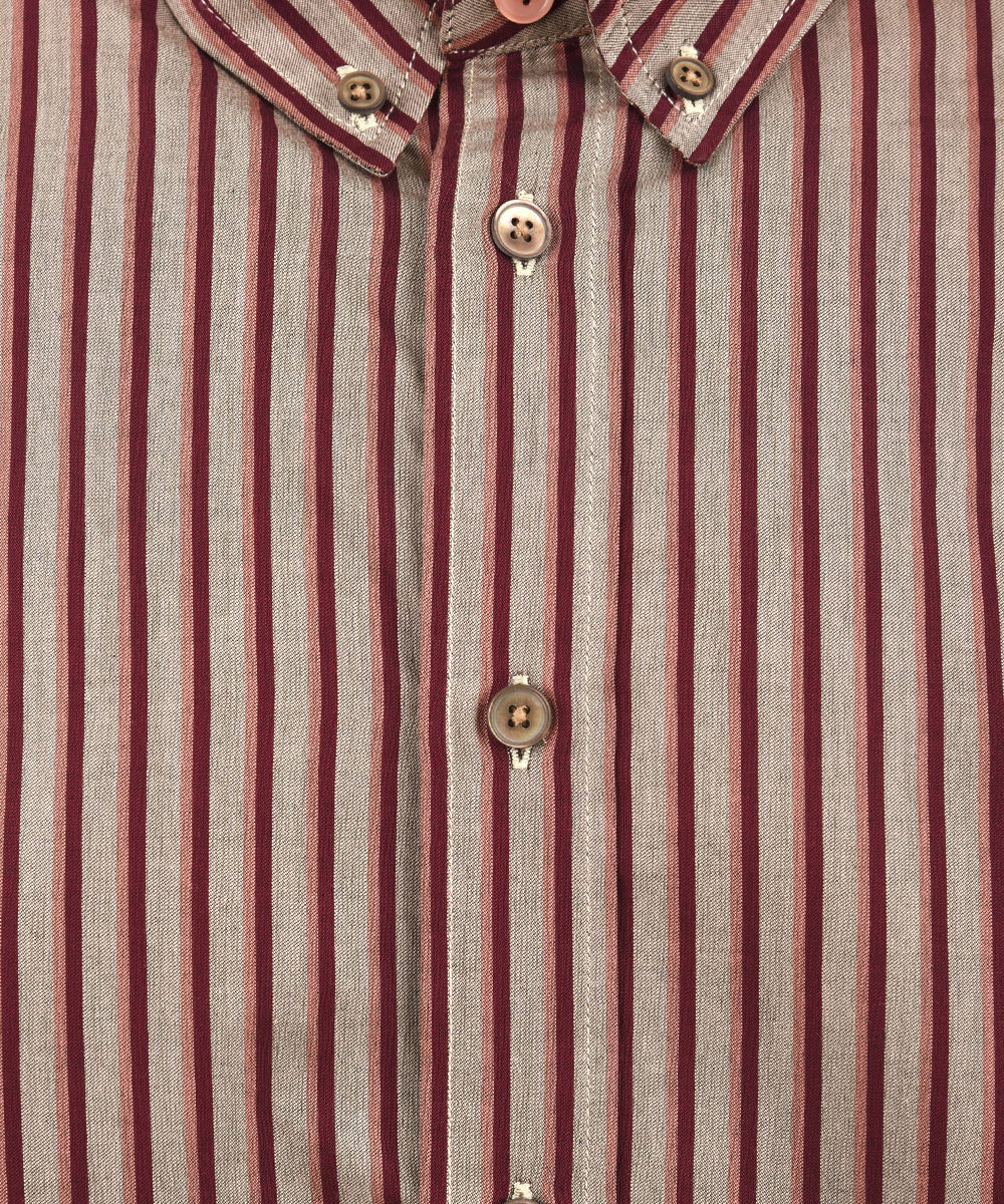 Camicia tailored fit PAUL SMITH Uomo - Marrone