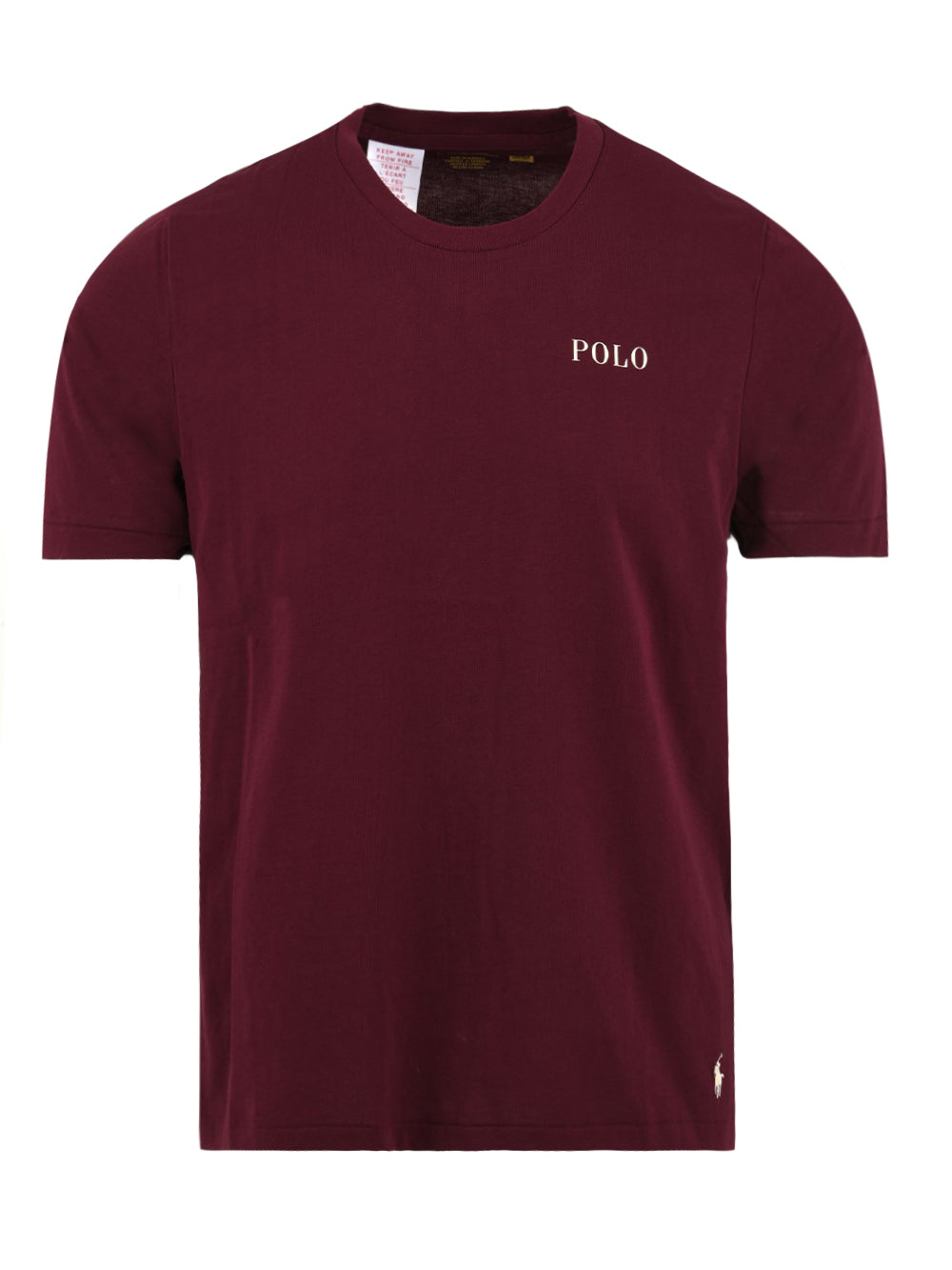 T-shirt Crew Sleep RALPH LAUREN Uomo - Rosso