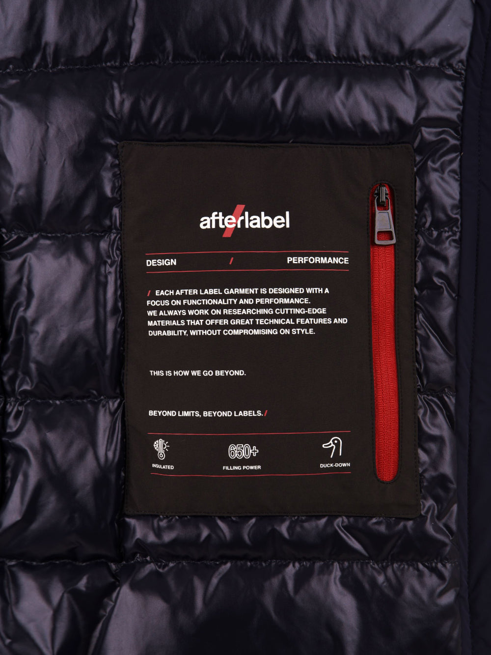 Giubbotto Belluno AFTER LABEL Uomo - Blue