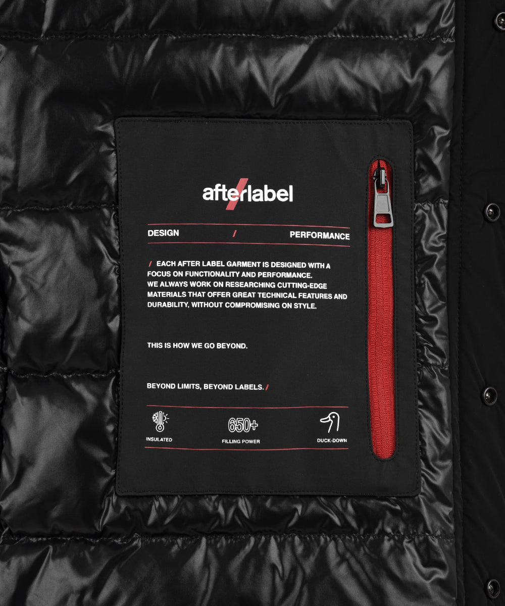 Giubbotto Belluno AFTER LABEL Uomo - Nero